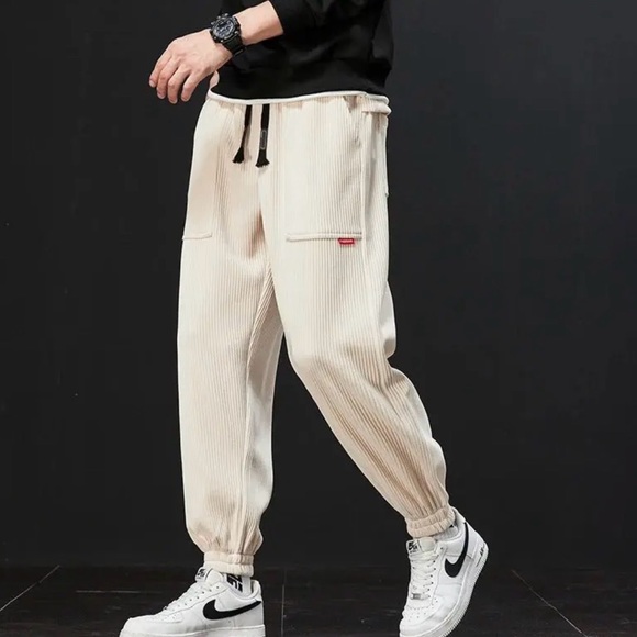 Artisio Other - NWT My Artisio Canyon Corduroy Men’s Sweatpants/Joggers Cream Large